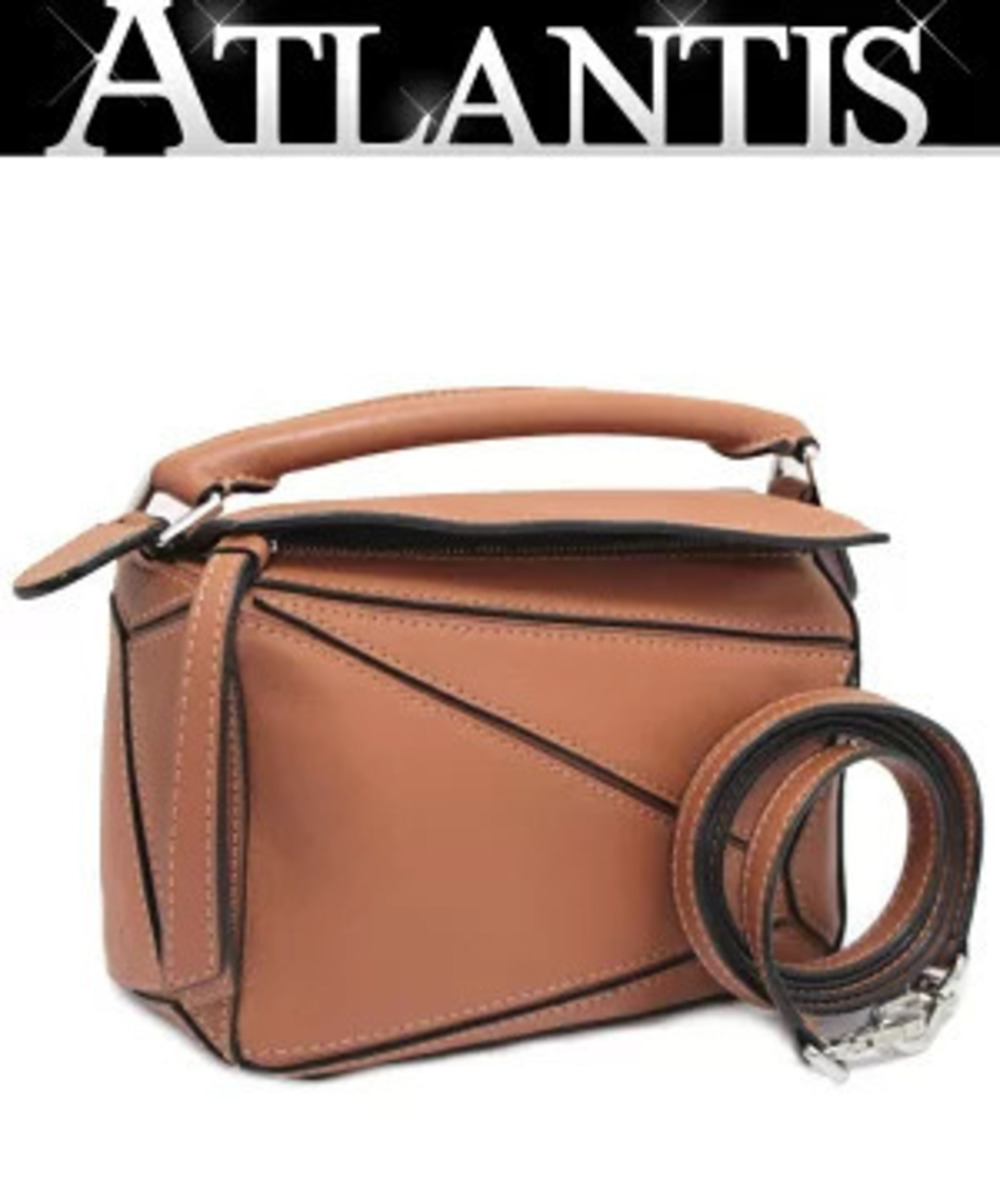 Loewe Puzzle Bag Leather Brown